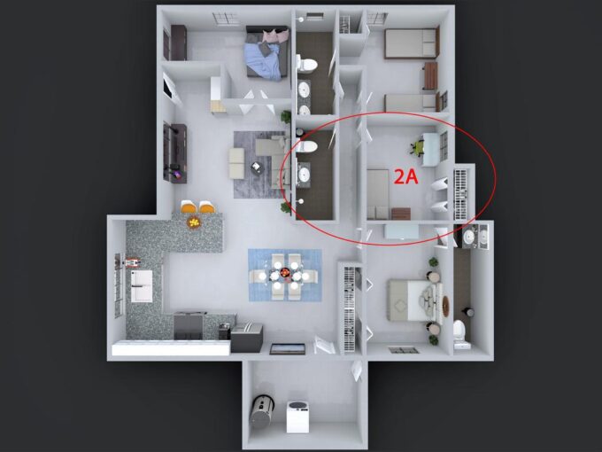 Foto 1 de vivienda ubicada en 3851 College Ave Unit 2A